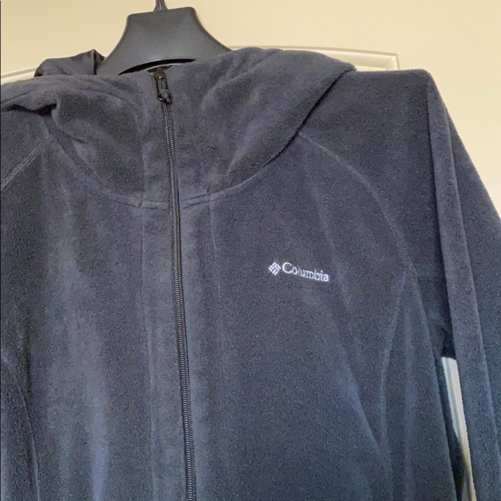Black Columbia Fleece Jacket